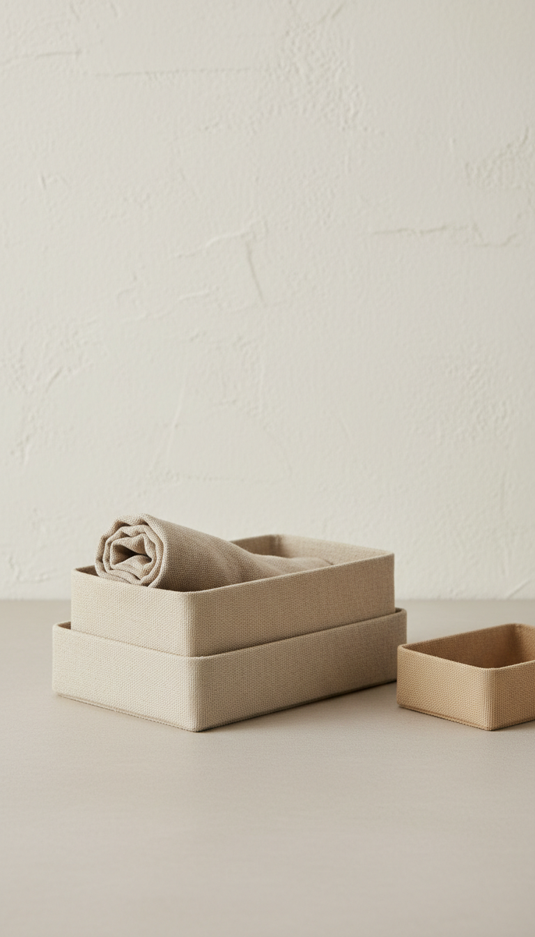 Stackable Linen Storage Tray